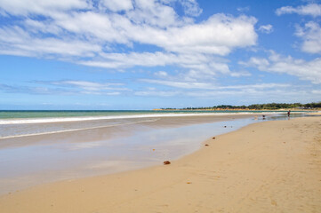 This beautiful stretch of beach was named after Andrew White, an English settler - Torquay, Victoria, Australia