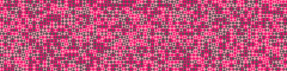 Fototapeta premium Abstract Geometric Pattern generative computational art illustration