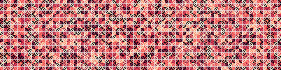 Abstract Geometric Pattern generative computational art illustration
