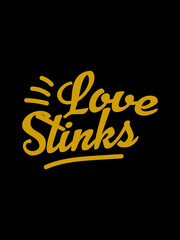 Love stinks t shirt design