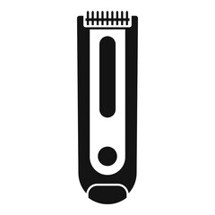 Hair trimmer icon. Simple illustration of hair trimmer vector icon for web design isolated on white background