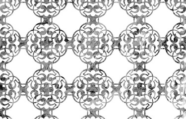 oil painted geometric pattern