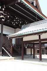 Fototapeta na wymiar imperial palace (kyoto-gosho) in kyoto (japan)