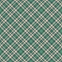 Plaid seamless pattern. Vector background of textile ornament. Flat fabric design.