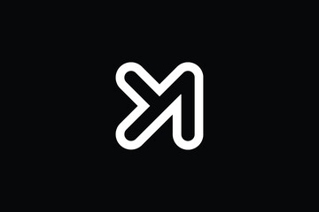 DM logo letter design on luxury background. MD logo monogram initials letter concept. DM icon logo design. MD elegant and Professional letter icon design on black background. M D DM MD