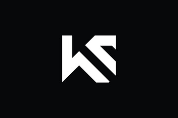 Fototapeta premium WC logo letter design on luxury background. CW logo monogram initials letter concept. WC icon logo design. CW elegant and Professional letter icon design on black background. W C CW WC