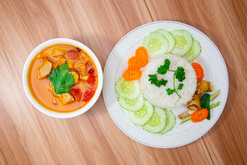 rice with vegetables
