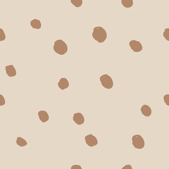 Modern Natural Abstractions seamless pattern