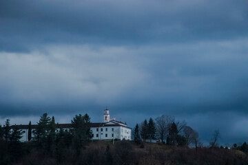  Church and Monastery on Hill in Nova Gorica