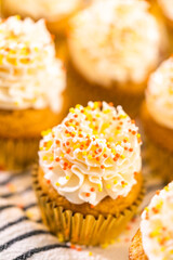 Pumpkin spice cupcake