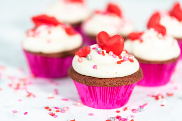 Red velvet cupcakes