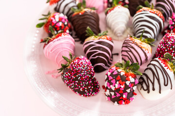 Chocolate dipped strawberries
