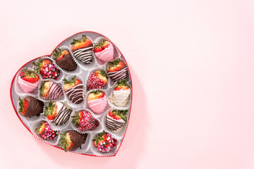 Chocolate dipped strawberries