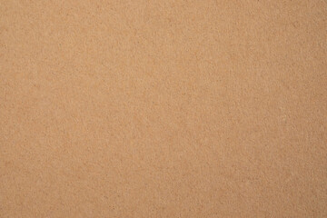 Blank, brown cardboard sheet paper, craft abstract background.  Retro, old vintage beige paper...
