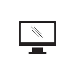 monitor icon symbol sign vector