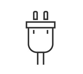 Obraz premium cable icon vector illustration logo template for many purpose. Isolated on white background.