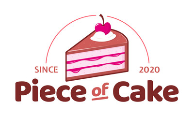 Cake Shop Vector Logo