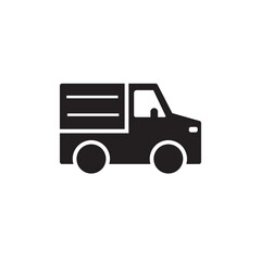 truck box icon symbol sign vector