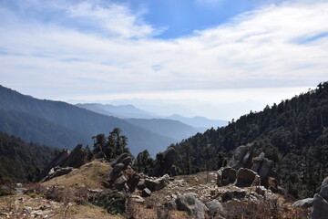 landscape in the mountains
