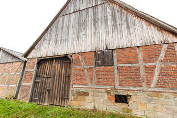 Alte Scheune mit Fachwerk