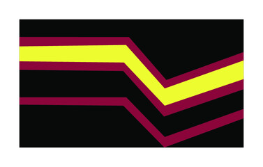 Vector illustration of flat Rubber/ Latex pride flag on white background. A symbol of the rubber and latex fetish community.