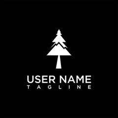 tree silhouette logo design inspiration