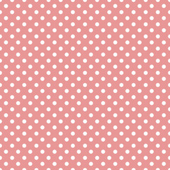 A seamless pattern of simple round dots.