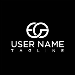 letter eg circle logo design vector image , letter eg circle logo icon desgin vector ,logo eg , circle logo eg