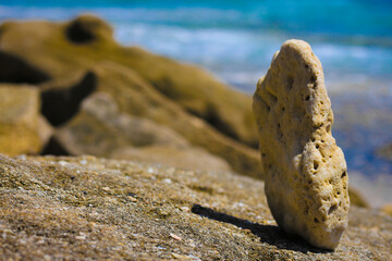 stones on the beach