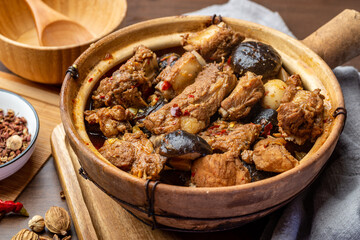 Delicious braised spareribs