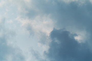 Darkening cloud gathers before a storm