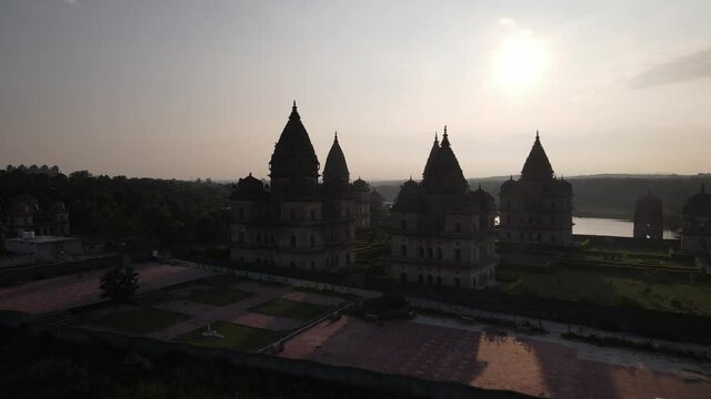 Orchha Cenotaphs/Chattris India