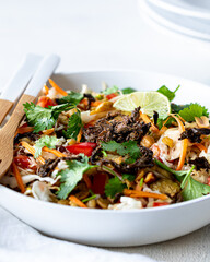 Burmese tea leaves salad vegetarian