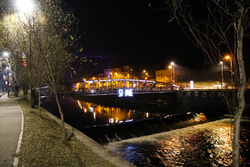 Cluj-Napoca si mie night time