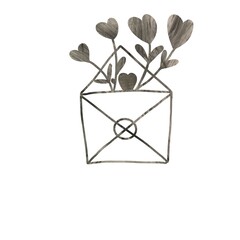 envelope with hearts