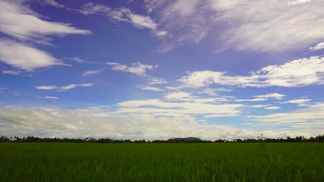 Timelapse of Gunung Keriang Recreational Park at Alor Setar, Kedah, Malaysia.