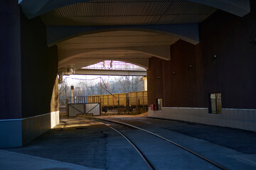 railway tunnel