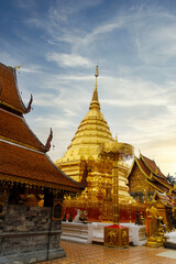 Wat Phra That Doi Suthep of Chiang Mai, Thailand.