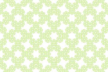 Modern Seamless Geometric background pattern. Decorative flower graphic pattern