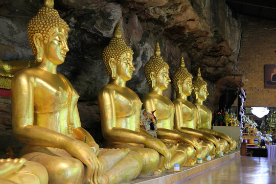 
Buddha statue, Wat Tham Khuha Sawan Khong Chiam District Ubon Ratchathani Province, Thailand