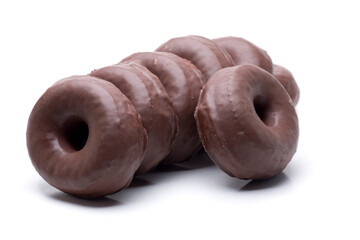 chocolate donut row