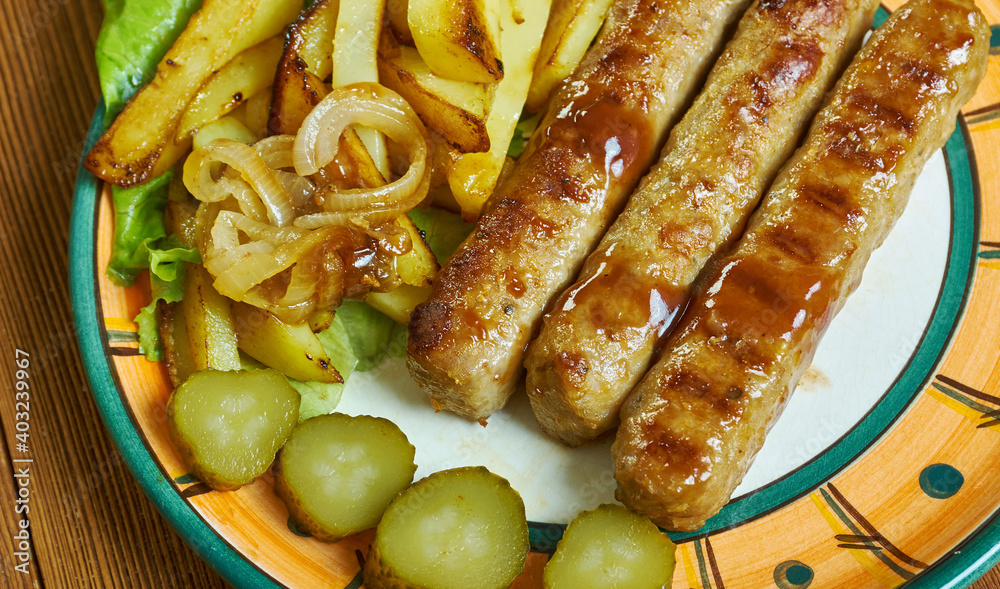 Canvas Prints lincolnshire sausage