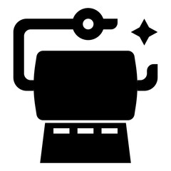 Toilet paper icon for webpage, application, card, printing, social media, posts etc.