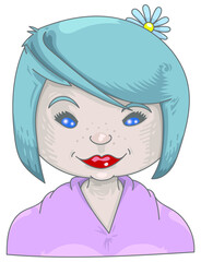 fille style japonisant