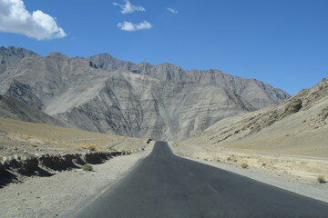mountain road in the mountains