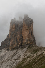 Fototapeta na wymiar Dolomiten Drei Zinnen Panorama