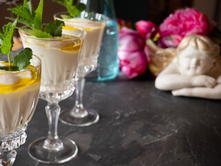 cocktail on the table