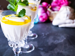 vegetarian cocktail in the bar