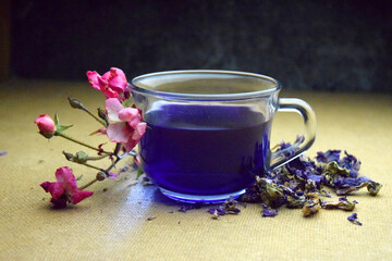 blue  Butterfly Pea Tea