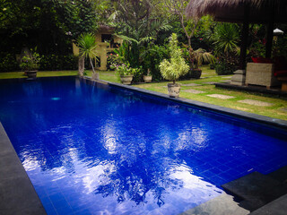 Natural Beauty Private Pool Villa And The Garden Yard Landscape View